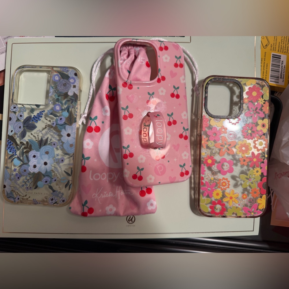 Set of 3 iPhone 13 Pro phone cases